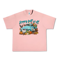 Salmon Happy Fall Y'all Urban Heavy Tee - LillyAllenDesigns