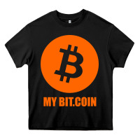 Black my bitcoin Heavy Core Tee - linhVisuals