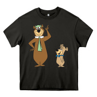 Asphalt Yogi Bear Heavy Core Tee - linhVisuals