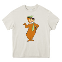 Cream Yogi Bear Heavy Core Tee - linhVisuals