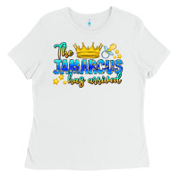 White The Jamarcus Has Arrived Ladies Tee - CowhideDigitalArt