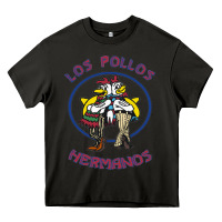 Asphalt Los Pollos de Hermanos Heavy Core Tee - linhVisuals