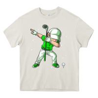 Cream dabbing golf boys dab dance golfing golfer gifts Heavy Core Tee - linhVisuals