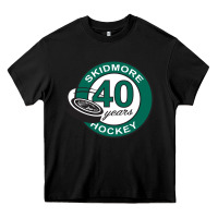 Black skidmore+anniversary Heavy Core Tee - linhVisuals