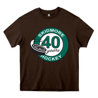 Chocolate Brown skidmore+anniversary Heavy Core Tee - linhVisuals
