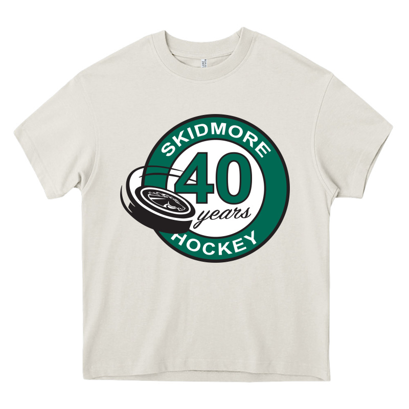 Skidmore+anniversary Heavy Core Tee by linhVisuals | Teevron