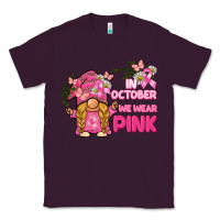 Plum in october we wear pink gnome Classic Tee - BarkalooDesign