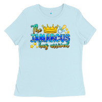 Baby Blue The Jamarcus Has Arrived Ladies Tee - CowhideDigitalArt