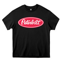 Black Peterbilt Heavy Core Tee - linhVisuals