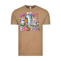Vintage Coffee My 1st Easter Vintage Tee - CowhideDigitalArt