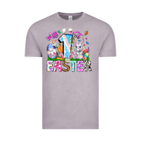 Vintage Zinc My 1st Easter Vintage Tee - CowhideDigitalArt
