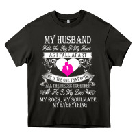 Asphalt my husband holds the key to my heart Heavy Core Tee - linhVisuals