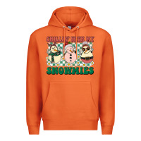 Carrot Chillin with my Snowmies Premium Hoodie - BarkalooDesign