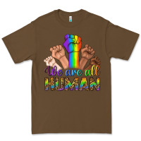 Cacao We Are All Human Premium Tee - BundleAndBundleShop