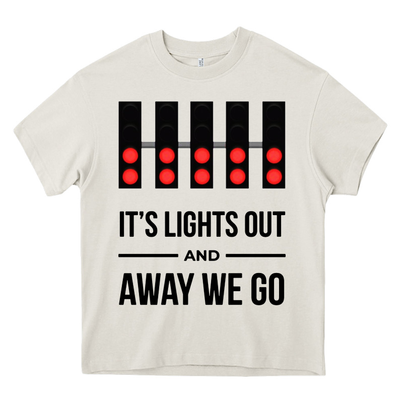 It's Lights Out And Away We Go Heavy Core Tee by linhVisuals | Teevron