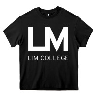 Black lim college Heavy Core Tee - linhVisuals