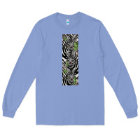 Colony Blue zebra Long Sleeve Tee - LillyAllenDesigns