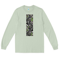 Matcha zebra Long Sleeve Tee - LillyAllenDesigns