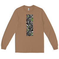 Toasted Coconut zebra Long Sleeve Tee - LillyAllenDesigns
