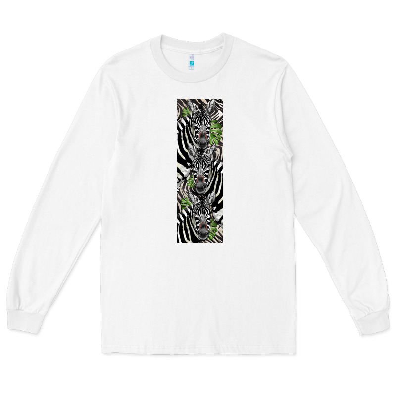 Zebra Long Sleeve Tee by LillyAllenDesigns | Teevron