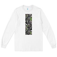 White zebra Long Sleeve Tee - LillyAllenDesigns