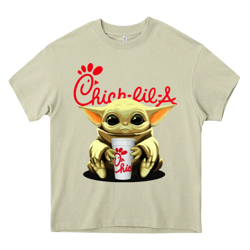 Baby Yoda Hold Heavy Core Tee by linhVisuals | Teevron