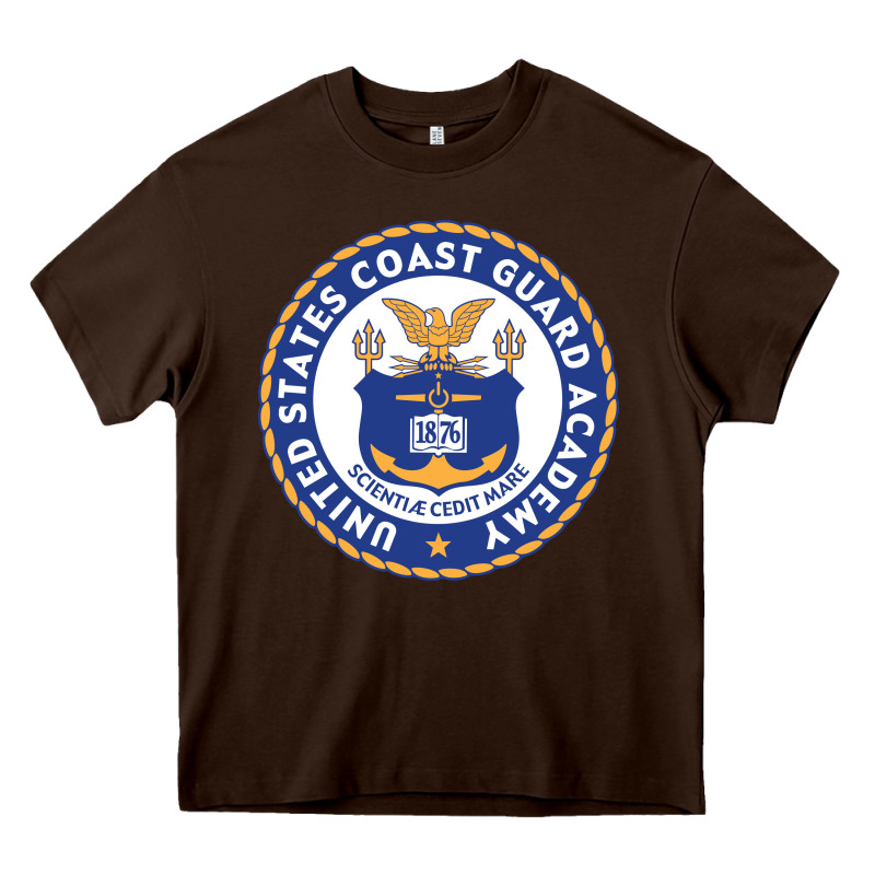 United States Coast Guard Academy Heavy Core Tee by linhVisuals | Teevron