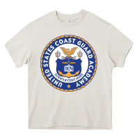 Cream United States Coast Guard Academy Heavy Core Tee - linhVisuals