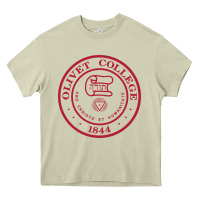 Mossy olivet college vectorized Heavy Core Tee - linhVisuals