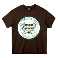Chocolate Brown st. norbert college Heavy Core Tee - linhVisuals