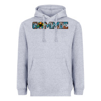 Heather Grey gammie sunflower cowhide Heavyweight Hoodie - Jasminsmagicworld