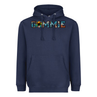 Navy gammie sunflower cowhide Heavyweight Hoodie - Jasminsmagicworld