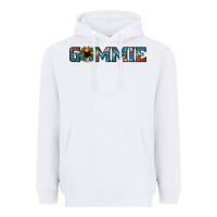 White gammie sunflower cowhide Heavyweight Hoodie - Jasminsmagicworld