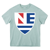 Arona new england college shield vectorized Heavy Core Tee - linhVisuals