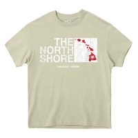 Mossy hawaii islands north shore haleiwa vintage style t shirt Heavy Core Tee - linhVisuals