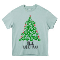 Arona hawaiian christmas tree mele kalikimaka hawaii tropical t shirt Heavy Core Tee - linhVisuals