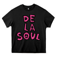 Black de la soul merchandise Heavy Core Tee - linhVisuals