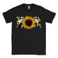 Black Sunflower Cowhide Mom Classic Tee - Jasminsmagicworld