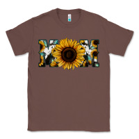 Chestnut Sunflower Cowhide Mom Classic Tee - Jasminsmagicworld