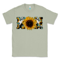 Matcha Sunflower Cowhide Mom Classic Tee - Jasminsmagicworld