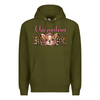 Army Green Chihuahua Mom Premium Hoodie - Jasminsmagicworld