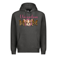 Charcoal Heather Chihuahua Mom Premium Hoodie - Jasminsmagicworld