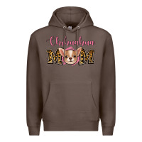 Coffee Chihuahua Mom Premium Hoodie - Jasminsmagicworld
