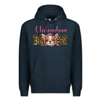 Navy Chihuahua Mom Premium Hoodie - Jasminsmagicworld
