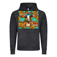 Vintage Arctic Cow fall pumpkin Vintage Hoodie - Artiststas