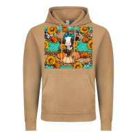 Vintage Camel Cow fall pumpkin Vintage Hoodie - Artiststas