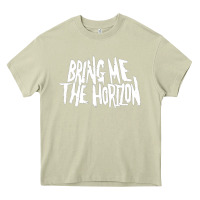 Mossy be happy Heavy Core Tee - linhVisuals