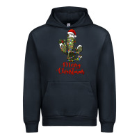 Navy merry christmas cactus Urban Hoodie - RanaPortraitStore