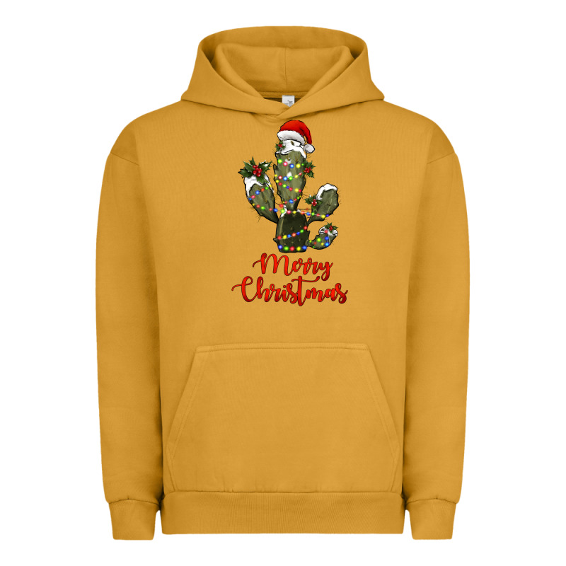 Merry Christmas Cactus Urban Hoodie by RanaPortraitStore | Teevron