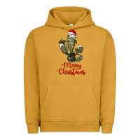 Pigment Peanut Butter merry christmas cactus Urban Hoodie - RanaPortraitStore